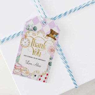 Etiquetas Para Regalos Alice wonderland loco hatter tea party favor don t