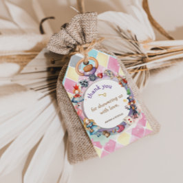 Etiquetas Para Regalos Alicia en el maravilloso bebé ducha gracias