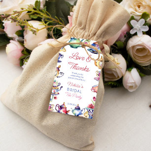 Etiquetas Para Regalos Alicia en el maravilloso país de la ducha de novia