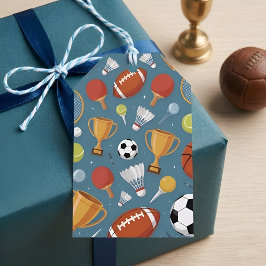 Etiquetas Para Regalos All-Star Sports Medley Party