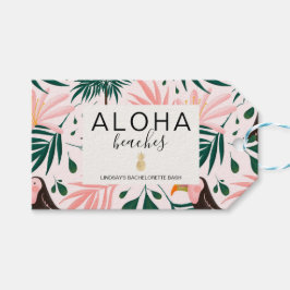 Etiquetas Para Regalos Aloha Beaches Bachelorette