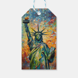 Etiquetas Para Regalos Amanecer de la Libertad, personalizado