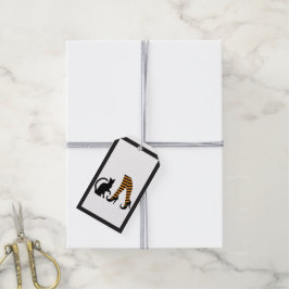 Etiquetas Para Regalos Amante de gatos lindos y padre de mascotas