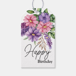 Etiquetas Para Regalos Amante de las flores