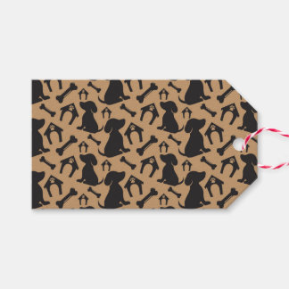 Etiquetas Para Regalos Amantes del perro; mascotas; perros; hueso; adorab