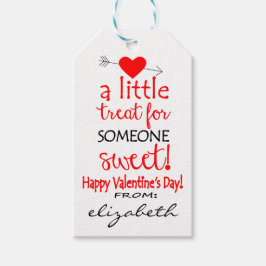 Etiquetas Para Regalos Amigo El día de San Valentín personalizado