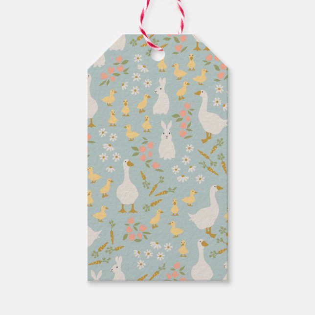 Etiquetas Para Regalos Amigos de primavera (Anverso)