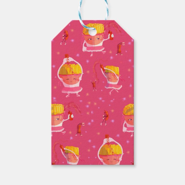 Etiquetas Para Regalos Amo ketchup (Anverso)