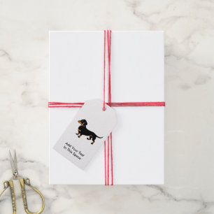 Etiquetas Para Regalos Amor del perro de Doxie - pequeño Dachshund lindo