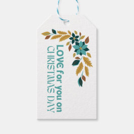 Etiquetas Para Regalos Amor por ti en el día del navidad