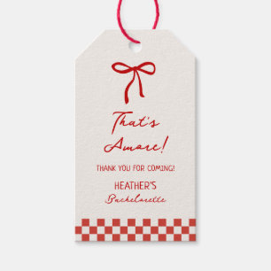 Etiquetas Para Regalos Amore Italy Bachelorette Gracias