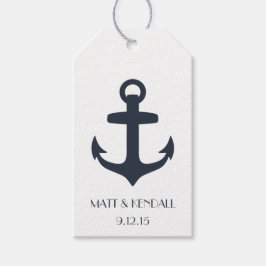Etiquetas Para Regalos Anclaje nautico personalizado