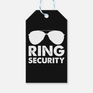 Etiquetas Para Regalos Anillo de Seguridad para Bodas Anillo de Boda
