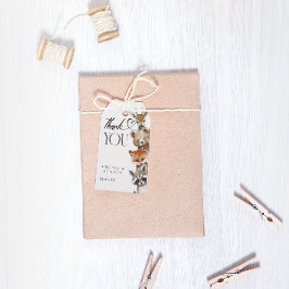 Etiquetas Para Regalos Animales modernos de Woodland Cute Gracias