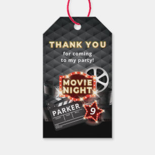 Etiquetas Para Regalos Aniversario de la Noche de la Película