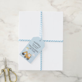 Etiquetas Para Regalos Aniversario de la Pequeña Digantación de la Constr