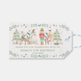 Etiquetas Para Regalos Aniversario de los Navidades del Ballet de Nutcrac