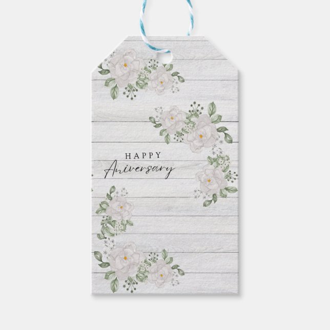 ETIQUETAS PARA REGALOS ANIVERSARIO FELIZ (Anverso)