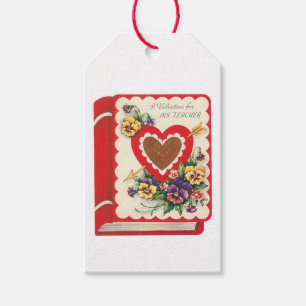 Etiquetas Para Regalos Antiguo Valentine Heart Bouquet