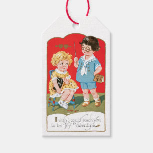 Etiquetas Para Regalos Antique Valentine Chica