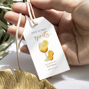 Etiquetas Para Regalos Aperol Amor al Primer Spritz Despedida de Soltera 