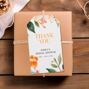 Etiquetas Para Regalos Aperol Spritz Floral Bridal Shower Favorito Etique