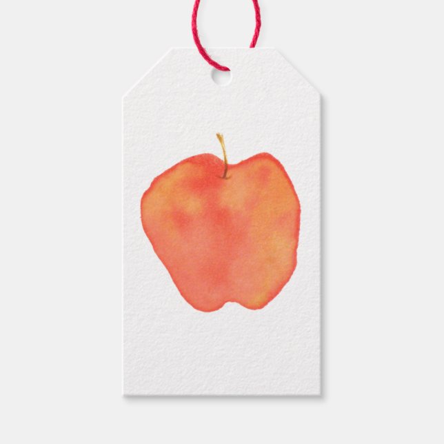 Etiquetas Para Regalos Apple (Anverso)