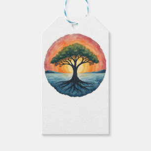 ETIQUETAS PARA REGALOS ÁRBOL DE LA VIDA