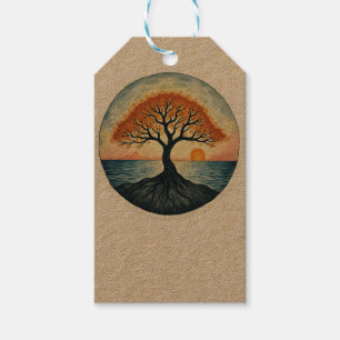 ETIQUETAS PARA REGALOS ÁRBOL DE LA VIDA