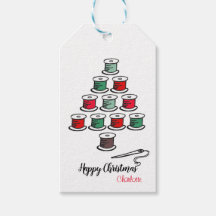 Árbol de Navidad de algodón de coser