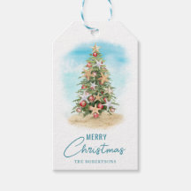 Árbol de Navidad de Playa Costera