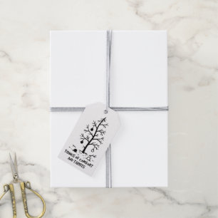 Etiquetas Para Regalos Árbol de Navidad estéril