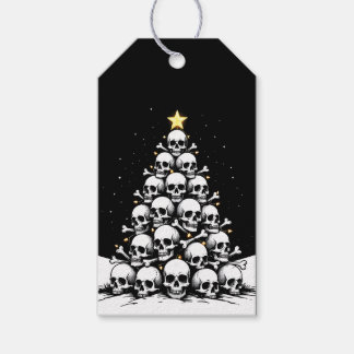 Etiquetas Para Regalos Árbol gótico de Navidad III
