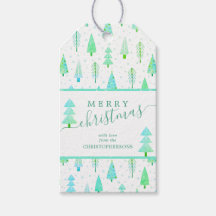 Árboles navideños modernos FELIZ guión de NAVIDAD