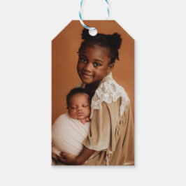 Etiquetas Para Regalos Arco de foto elegante Chic Navidad 