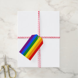 Etiquetas Para Regalos Arcoiris del Orgullo LGBT