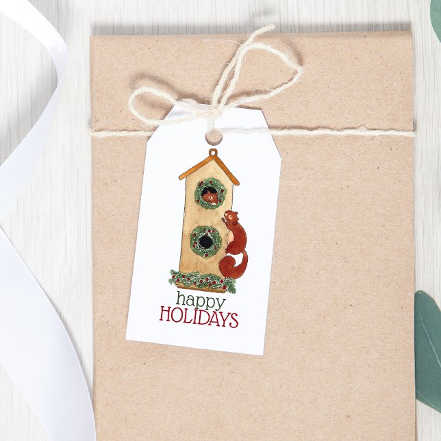Etiquetas Para Regalos Ardillas navideñas vecinas (Subido por el creador)