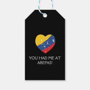 Etiquetas Para Regalos Arepas Cita divertida comida colombiana
