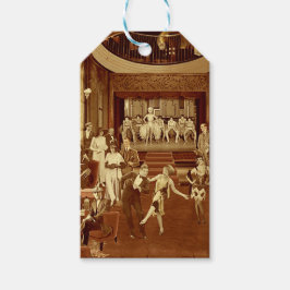 Etiquetas Para Regalos Art Deco Night Club
