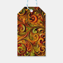 Etiquetas Para Regalos Art Nouveau floral design 