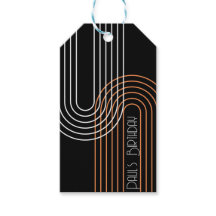 arte contemporáneo de la línea de arco mínimo etiq