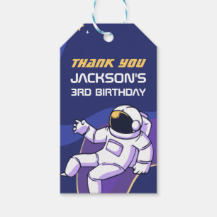 Etiquetas Para Regalos Astronauta Espacio Ultraterrestre Niños Fiesta de