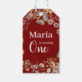 Etiquetas Para Regalos Audaz Bebé Floral Rusa Floral