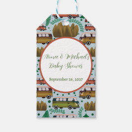Etiquetas Para Regalos Aventura: La ducha Camper Baby Boy