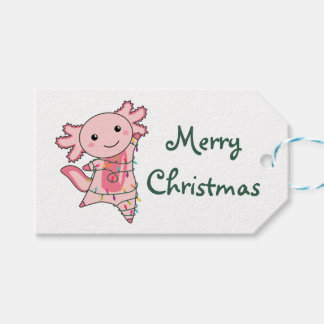 Etiquetas Para Regalos Axolotl Merry Christmas Winter Animals Axolotls Tr