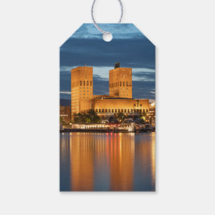 Etiquetas Para Regalos Ayuntamiento de Oslo Noruega
