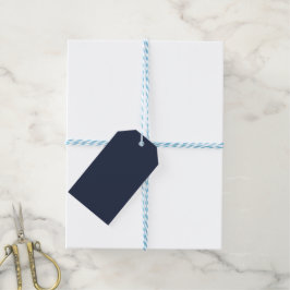 Etiquetas Para Regalos Azul Marino