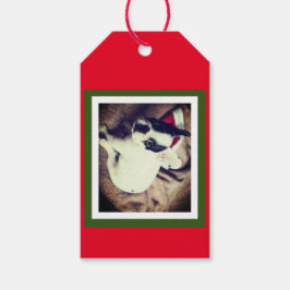 Etiquetas Para Regalos Baby Boston Bull Christmas