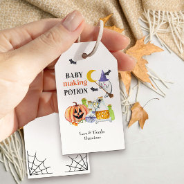 Etiquetas Para Regalos Baby Making Potion Halloween Baby Shower Favor