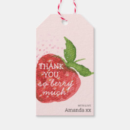 Etiquetas Para Regalos Baby Shower Berry Sweet Strawberry